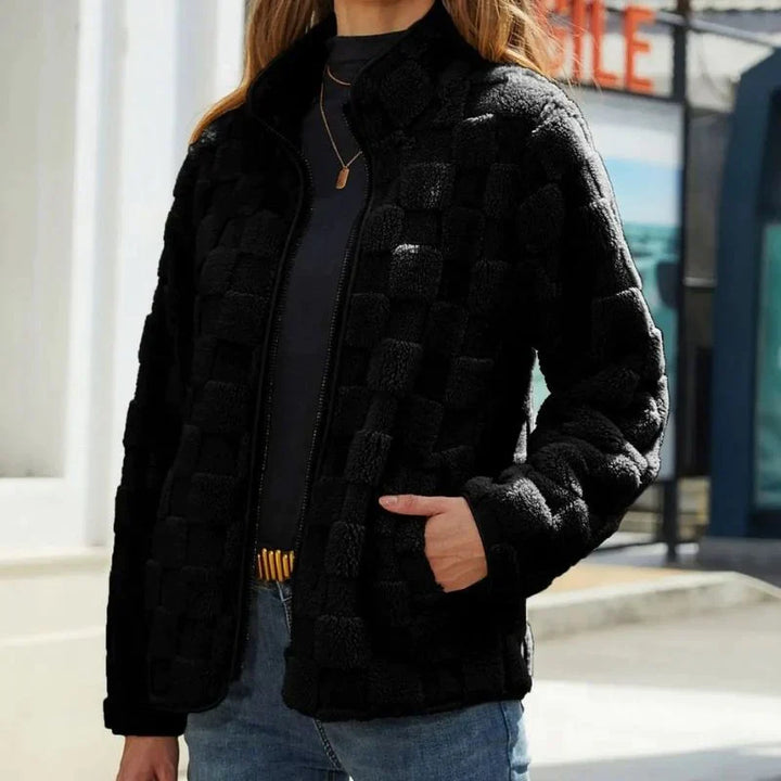 Drune | Karierte Winterjacke für Damen