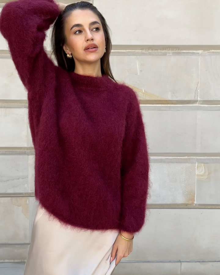 Drune | Kuscheliger Mohair Pullover