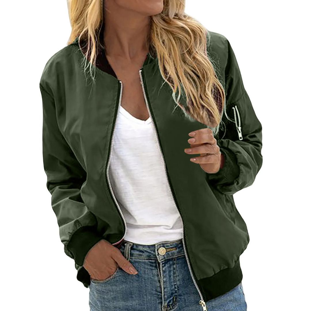 Drune | Klassisches Lässiges Bomberjacke Damen