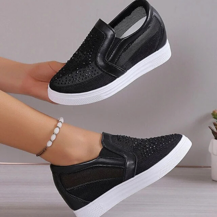 Drune | Mode Crystal Sneakers für Frauen