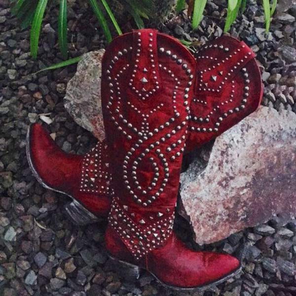 Drune | Cowboystiefel mit Absätzen