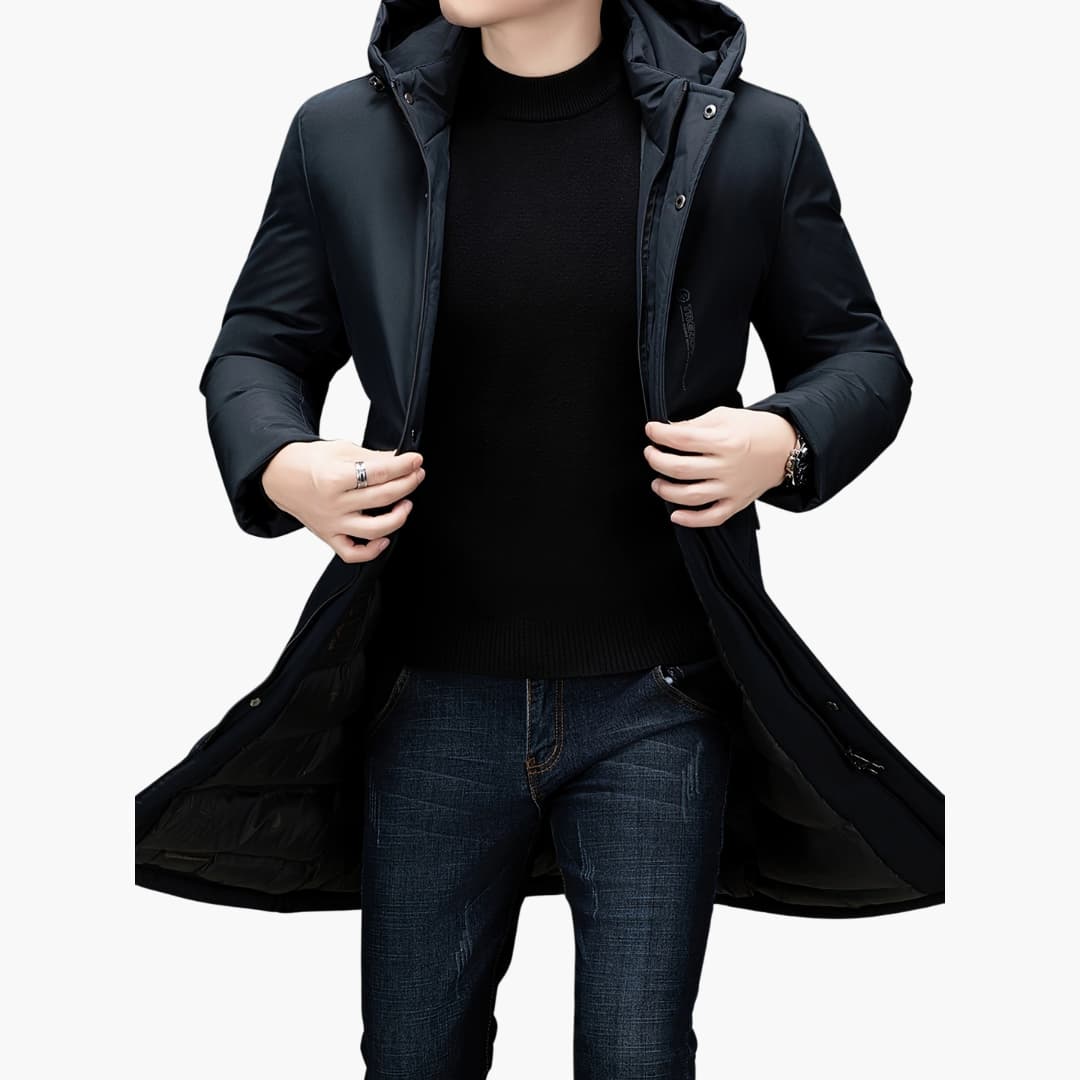Drune | Stylische Winterjacke mit Kapuze für Herren