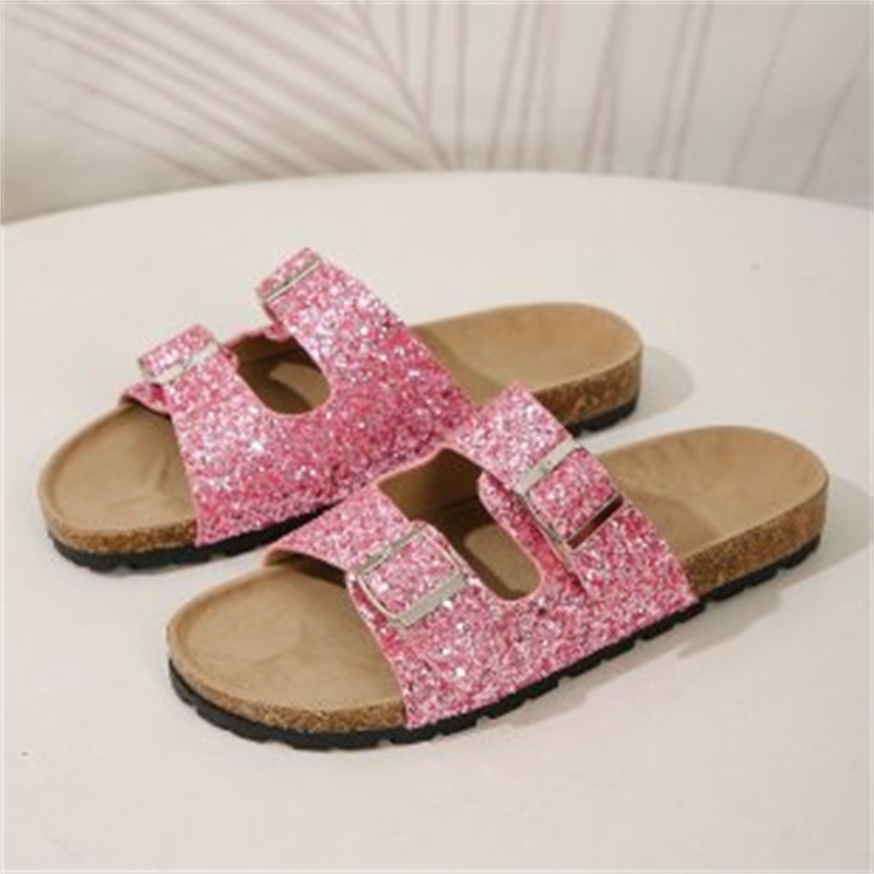 Drune - Glitzersandalen