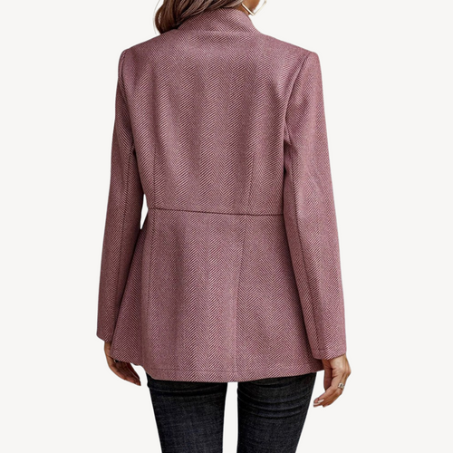 Drune | Damen Fischgrät Blazerjacke