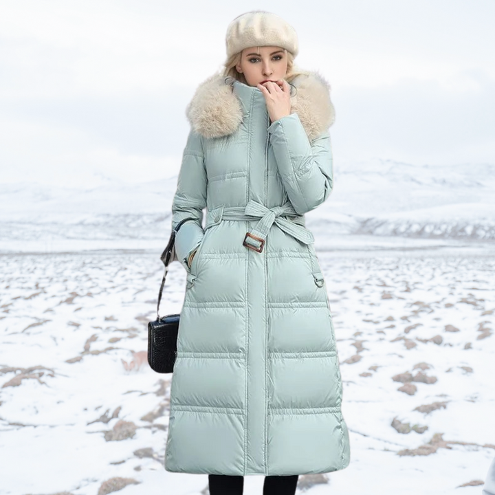 Drune | Wintermantel für Damen mit Kunstfellkragen