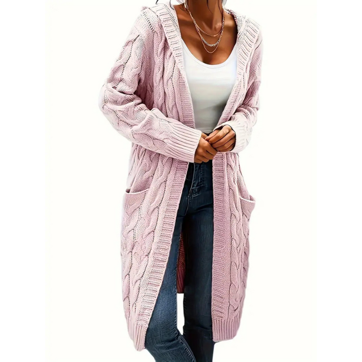 Drune | Cardigan Lang - Strickjacke Mit Taschen