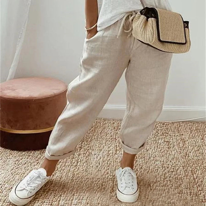 Drune | Bequeme Hose aus Leinen