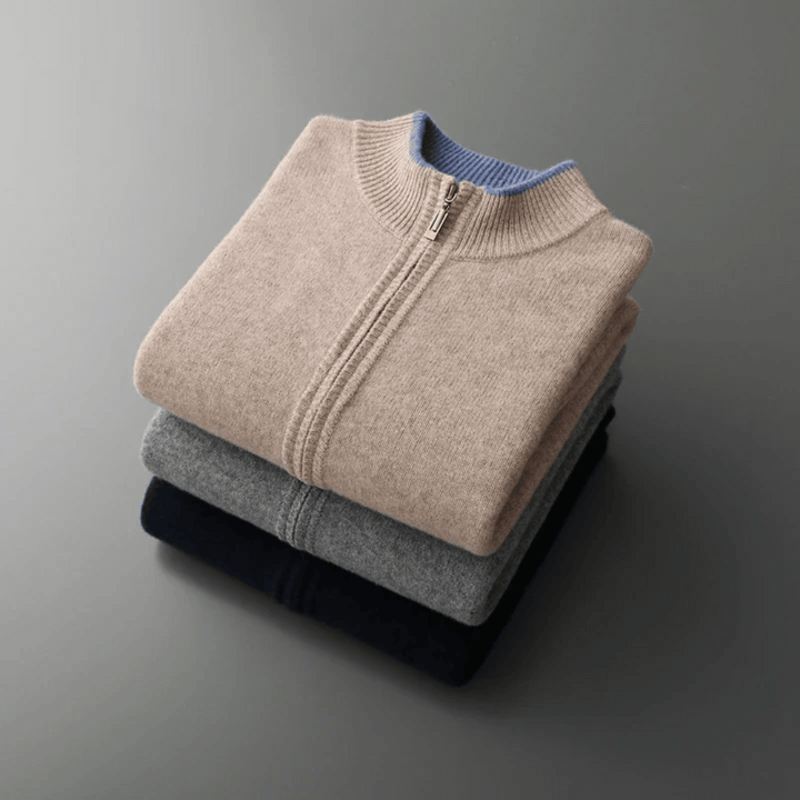 Drune | Kaschmir Zip Jacke