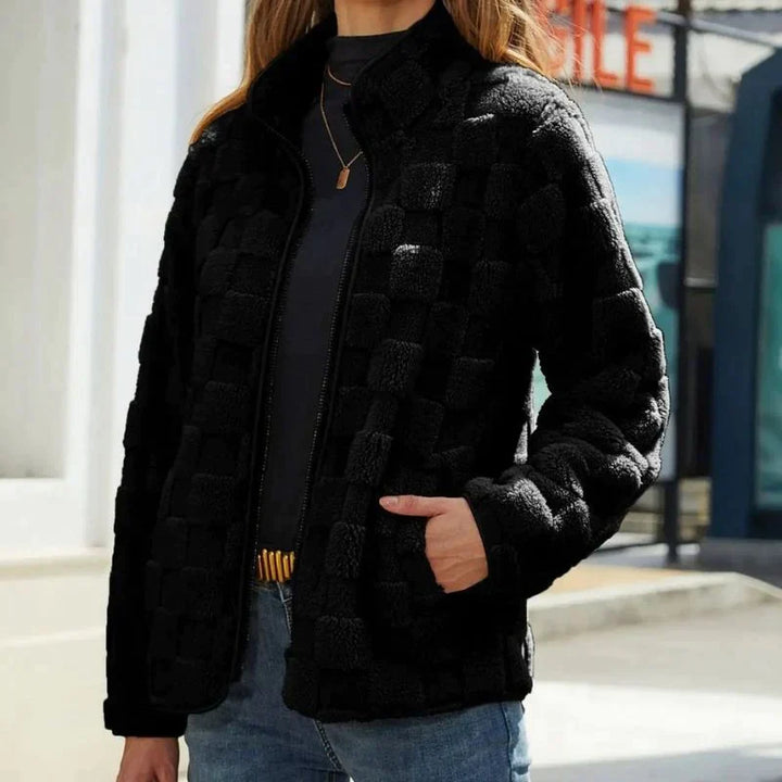 Drune | Karierte Winterjacke für Damen