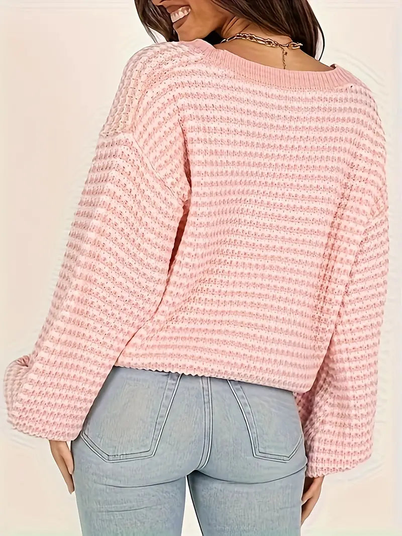 Drune | Strickpullover Mit Überschnittenen Schultern