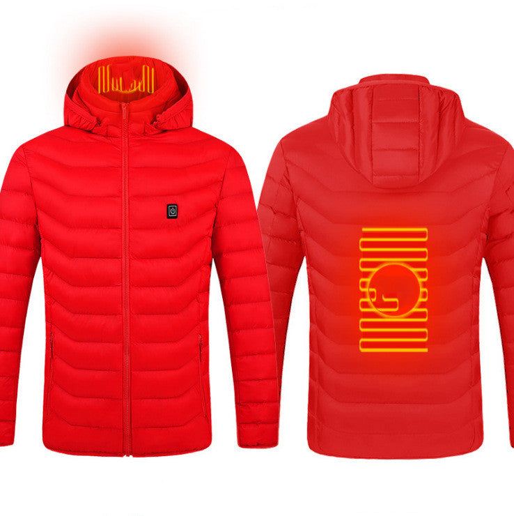 Drune | Elegante USB-heizbare Jacke für Herren, thermisch Winter