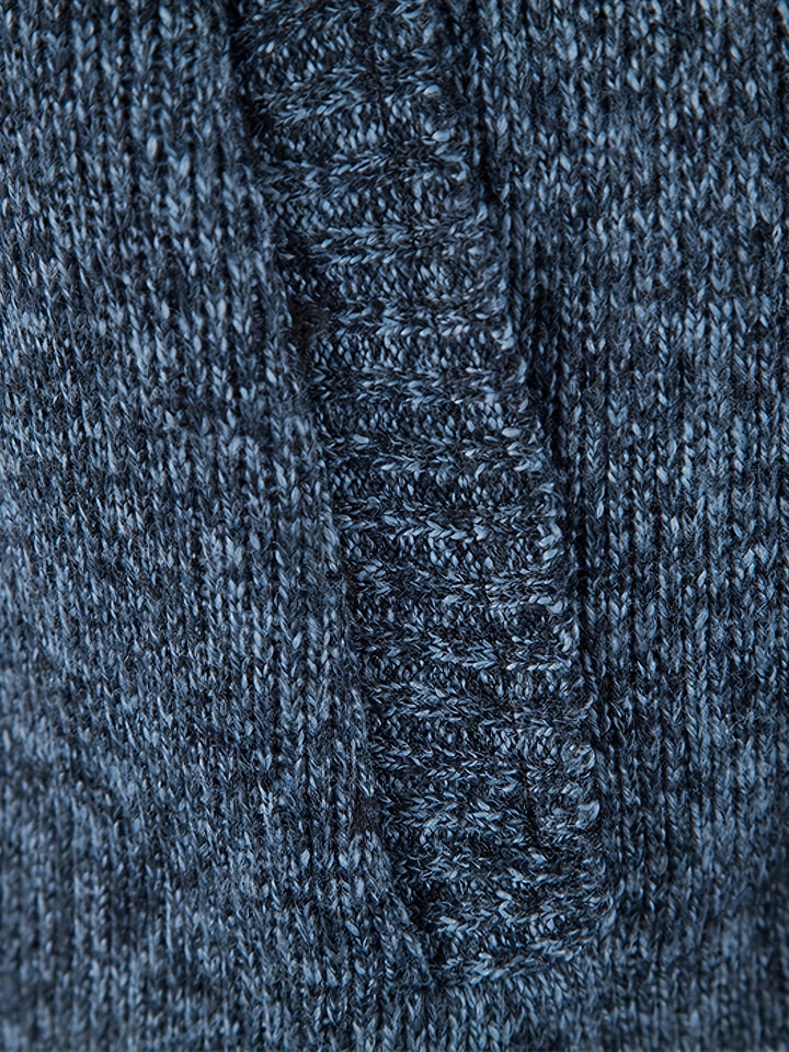 Drune | Gemusterter Hoodie Baumwolle und Polyester Warm und Stilvoll