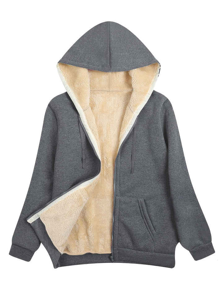 Drune | Bequeme Damen Zip up Jacke