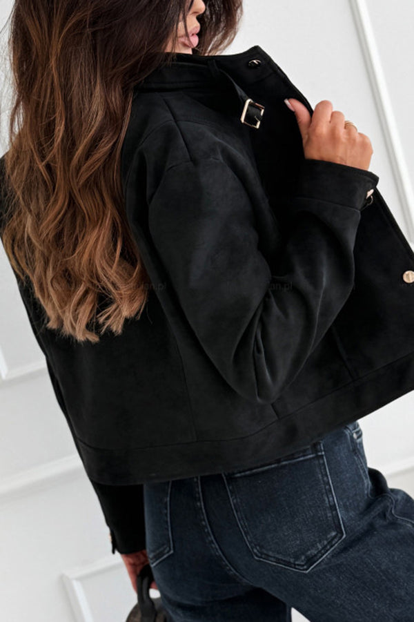 Drune | langärmelige Freizeitjacke mit Knöpfen
