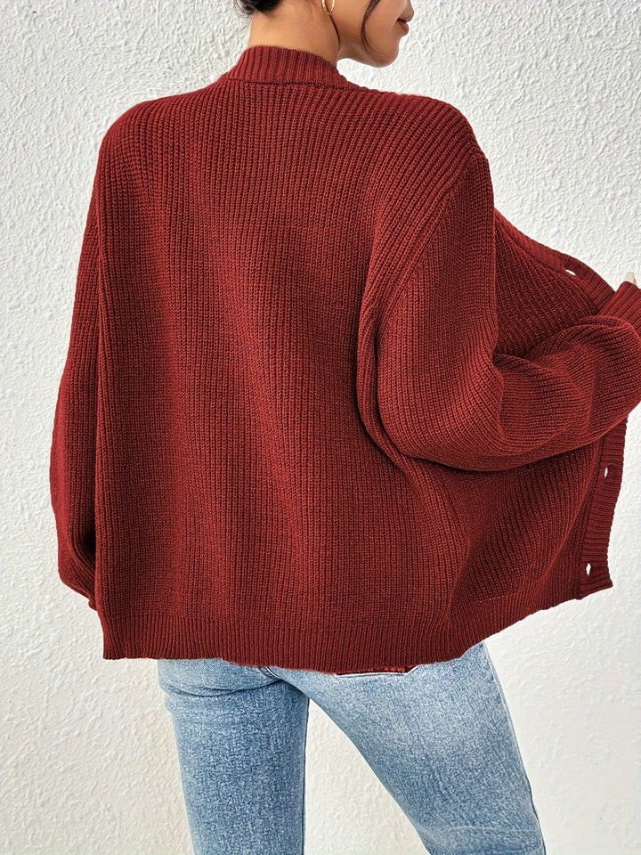 Drune | warmer Baumwolle Strickcardigan für Damen - Perfekt für lässige Tage