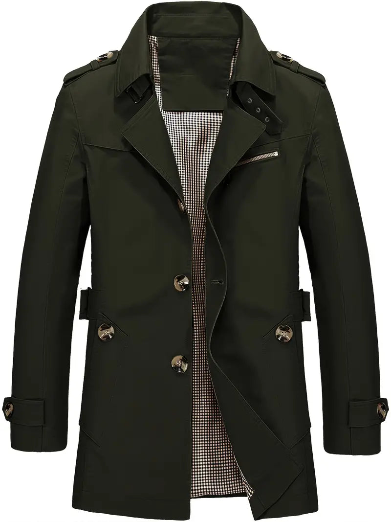 Drune | Herren Große Größe Baumwollwindjacke Für Frühling Und Herbst