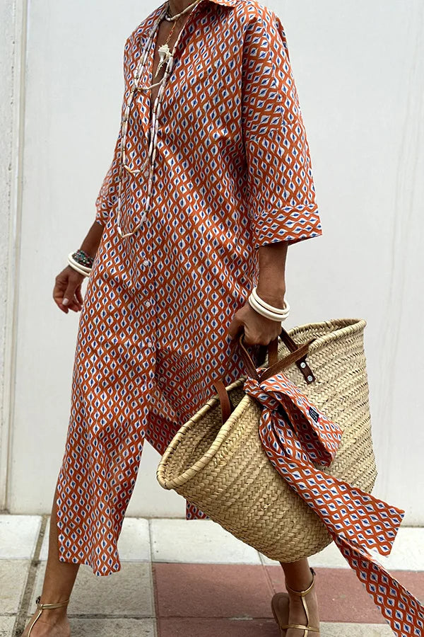 Drune | Luftiges Sommerkleid mit Floralem Muster