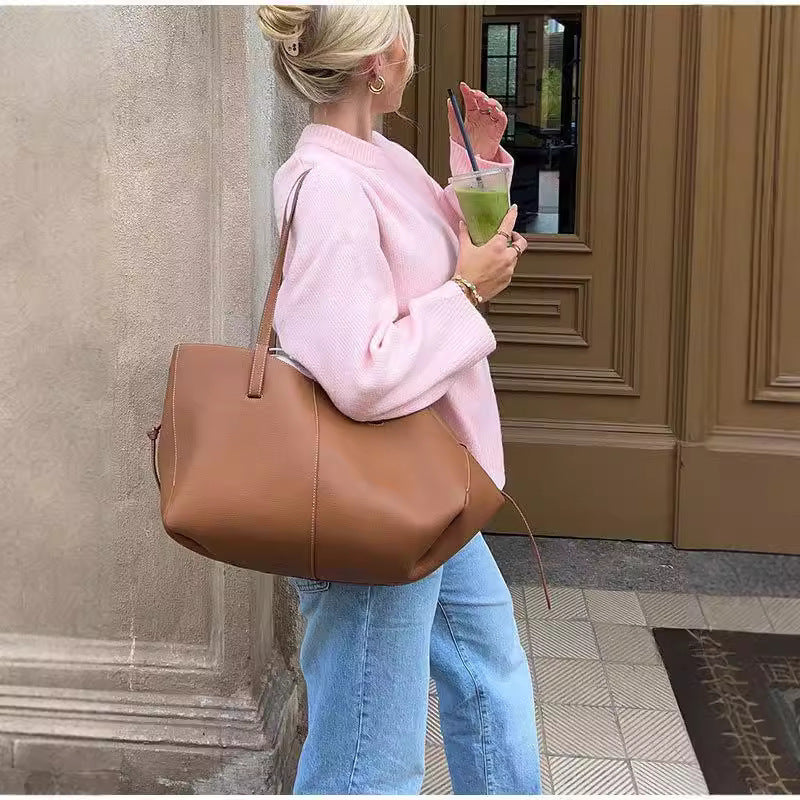 Drune | Oversized Rundhals-Pullover für Damen