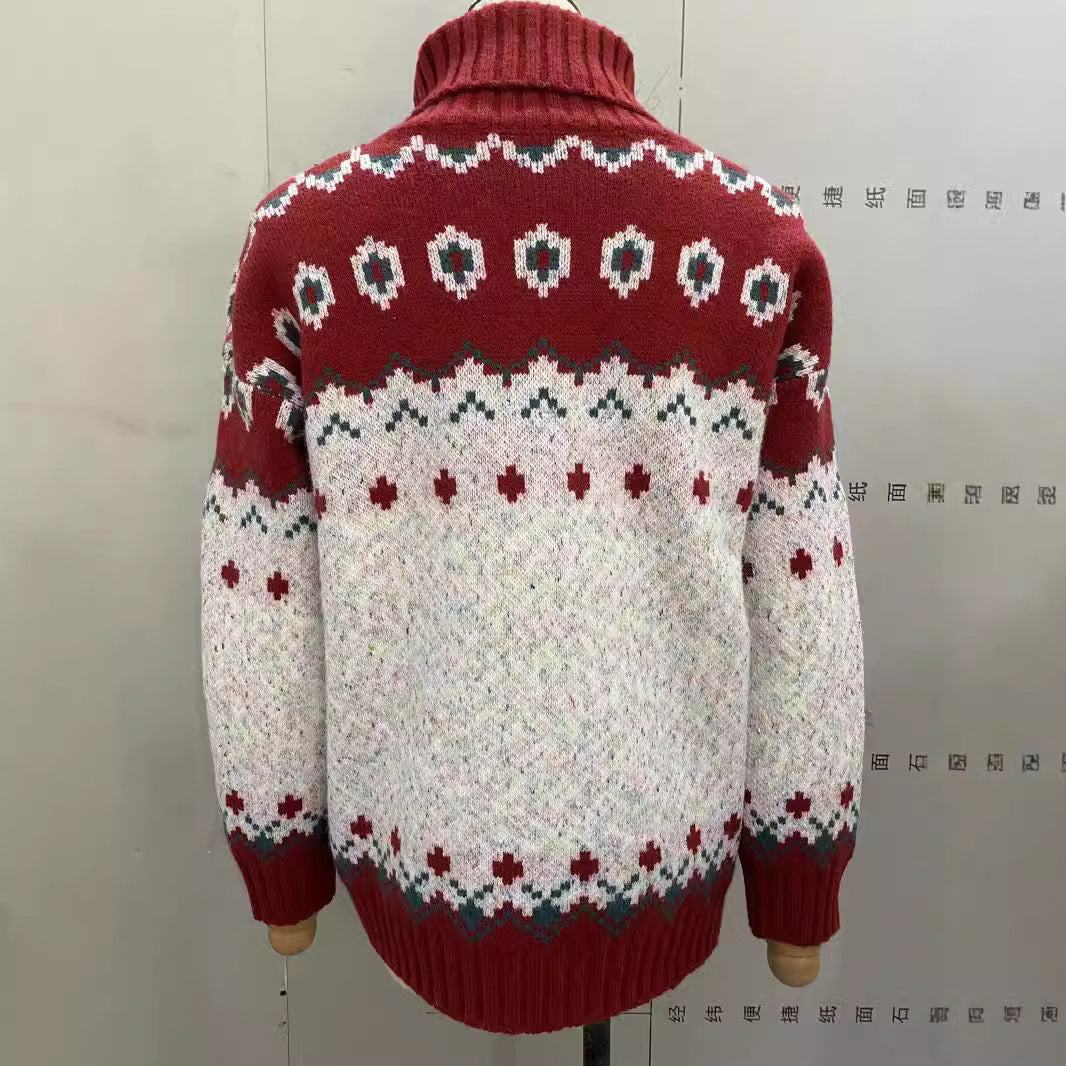 Drune | Warmer Strickpullover im Norweger-Stil