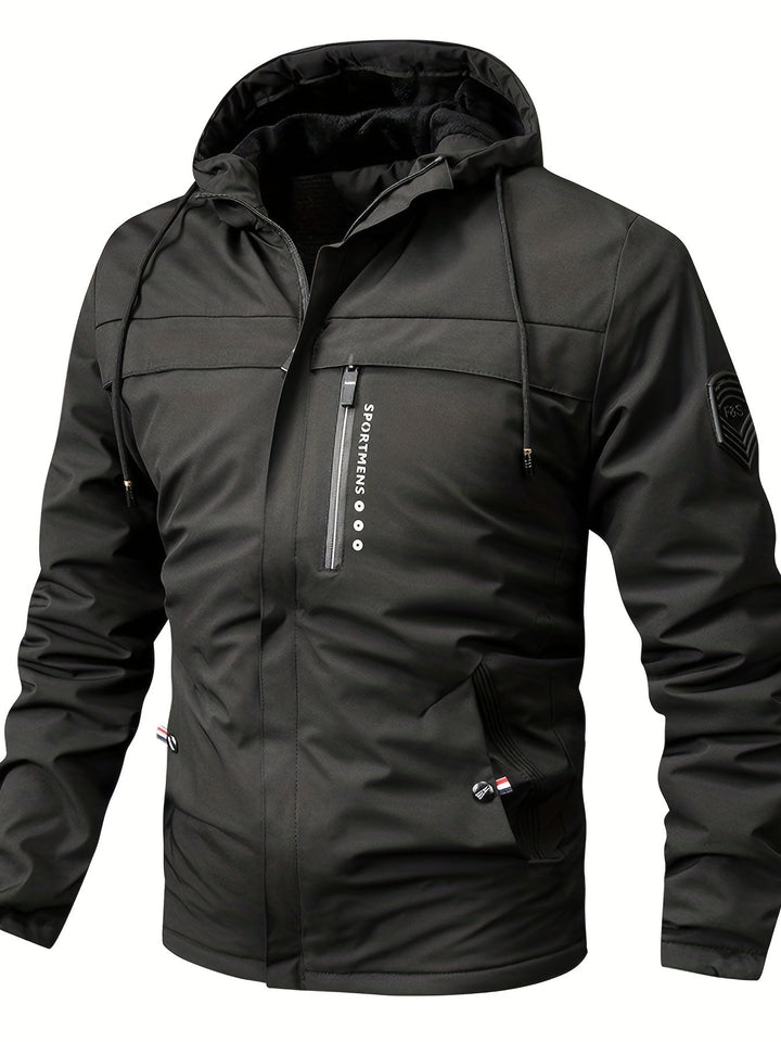 Drune | Fleece-Kapuzenjacke Für Outdoor-Aktivitäten Für Herren - Perfekt für Outdoor-Aktivitäten