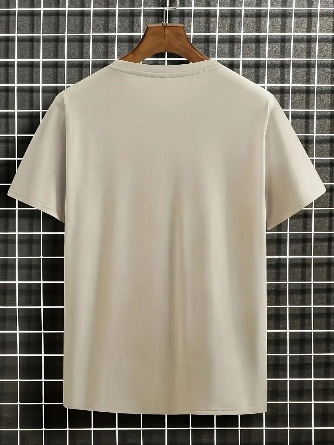 Drune | Herren T-shirt Blumen Und Wellen Design