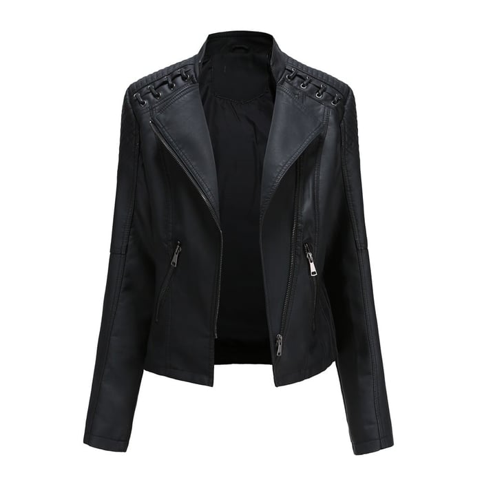 Drune | Gewaschene Lammfell-Lederjacke