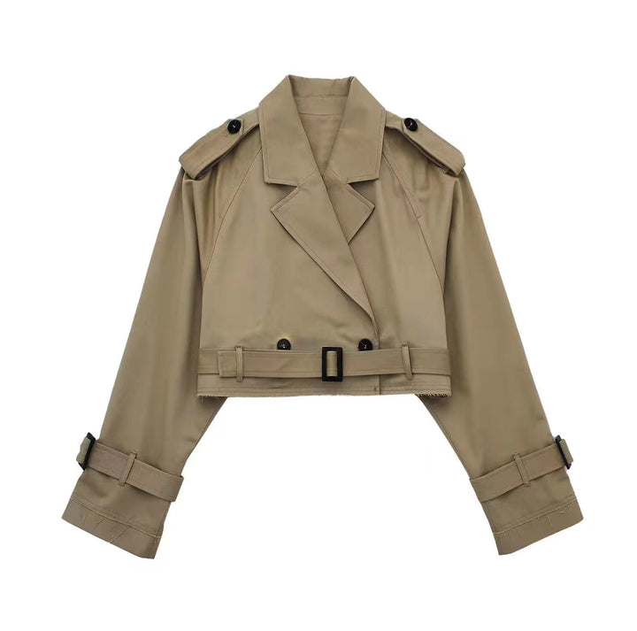 Drune | Kurzer Trenchcoat