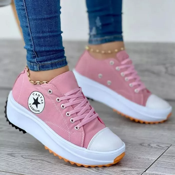 Drune | Orthopädische Schuhe, Schnürsenkel, dicke Sohle