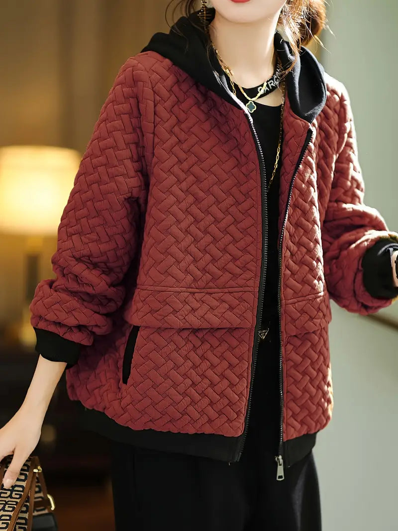 Drune | Gestepptes Hoodie