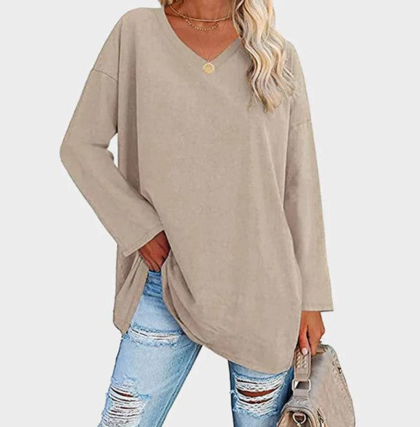 Drune | Stylish long-sleeved sweater for an elegant everyday outfit