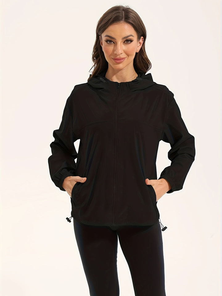 Drune | Leichte, Wasserdichte Sportjacke mit Kapuze