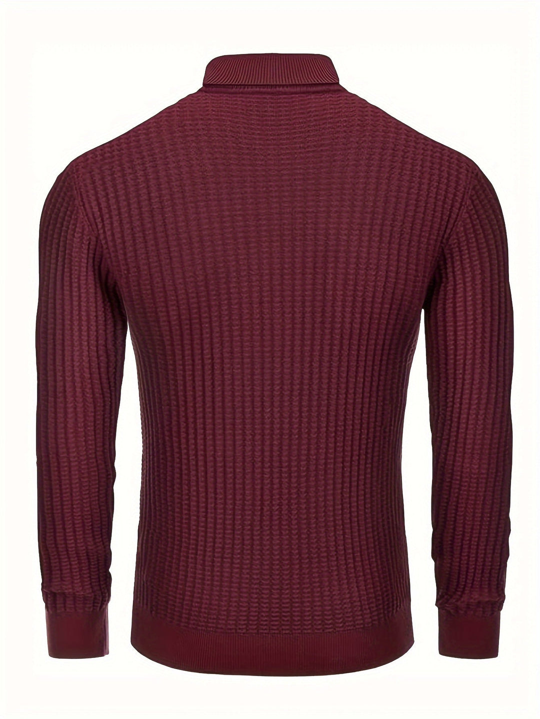 Drune | Rollkragenpullover Waffelstrick Polyester-mix