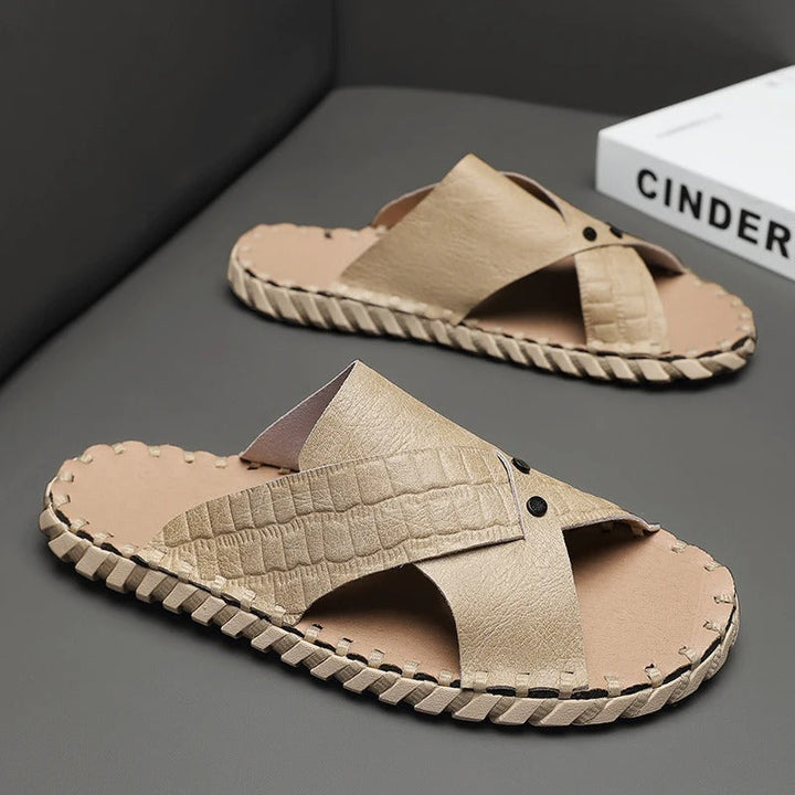 Drune | Rutschfeste, Wasserdichte Herrensandalen