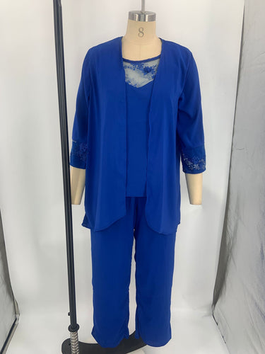 Drune | Elegantes Dreiteiliges Strickjacken Set