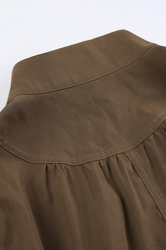Drune | Gürteltaschenjacke mit Reißverschluss
