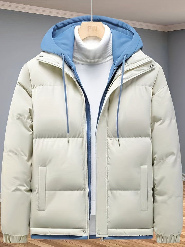 Drune | Winterjacke mit dicker Reißverschluss für Herren - Perfekt für Outdoor-Aktivitäten