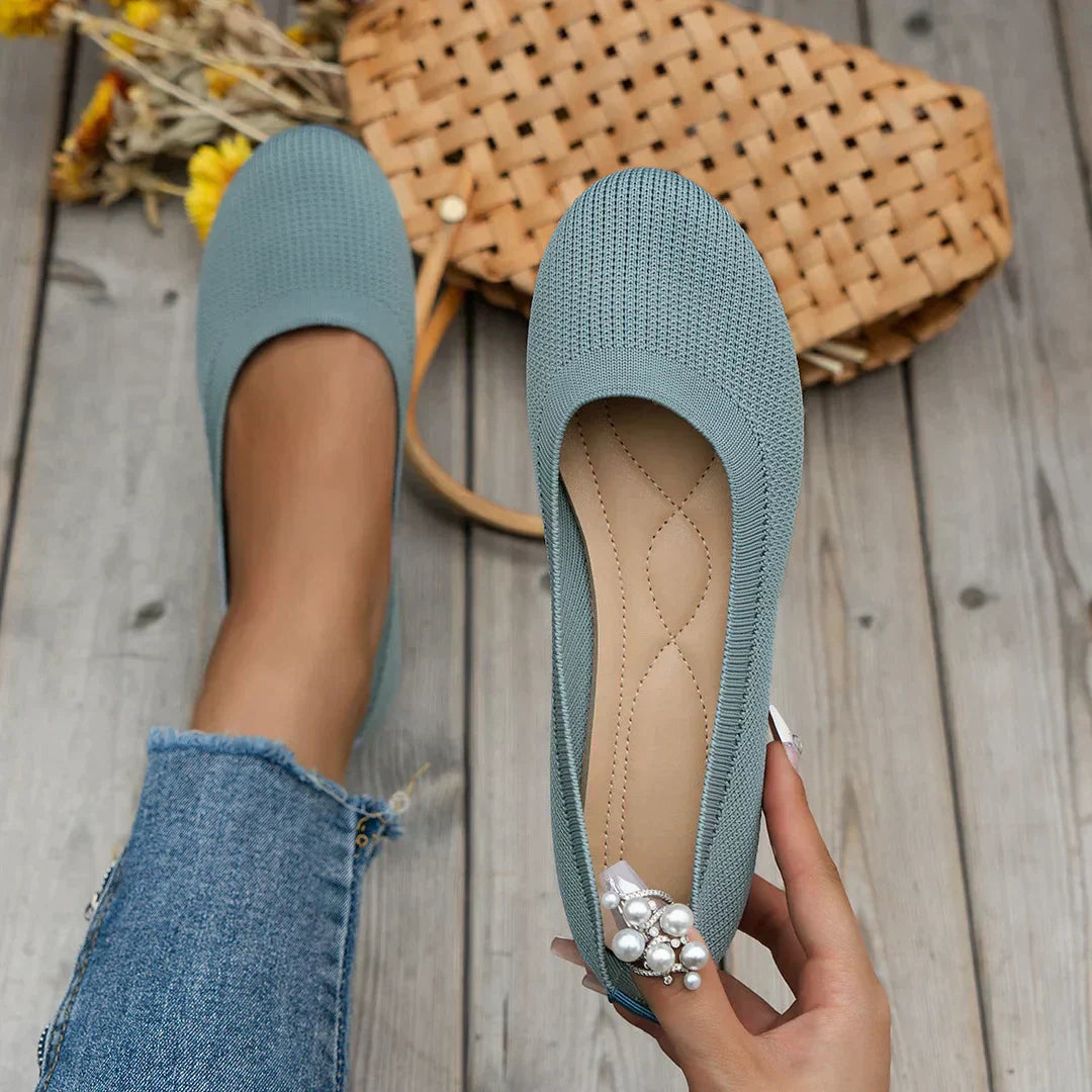 Drune | Flache Damen-Doug-Schuhe