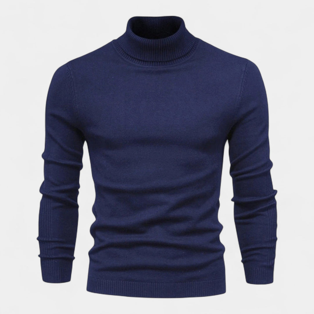 Drune | Modehaus - Gerippter Rollkragenpullover für Herren