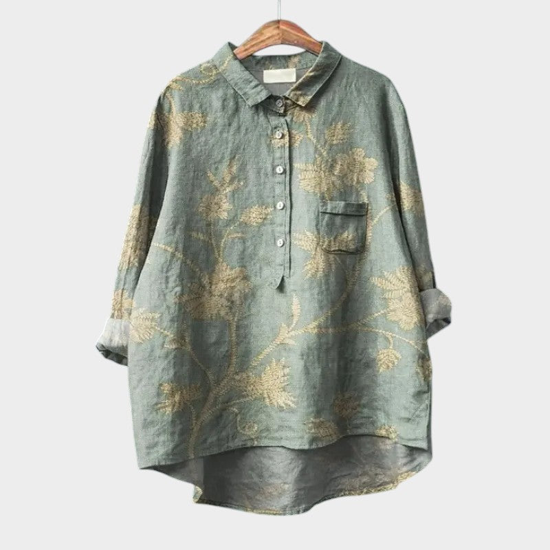 Drune | Weiche Bluse mit fließendem Schnitt