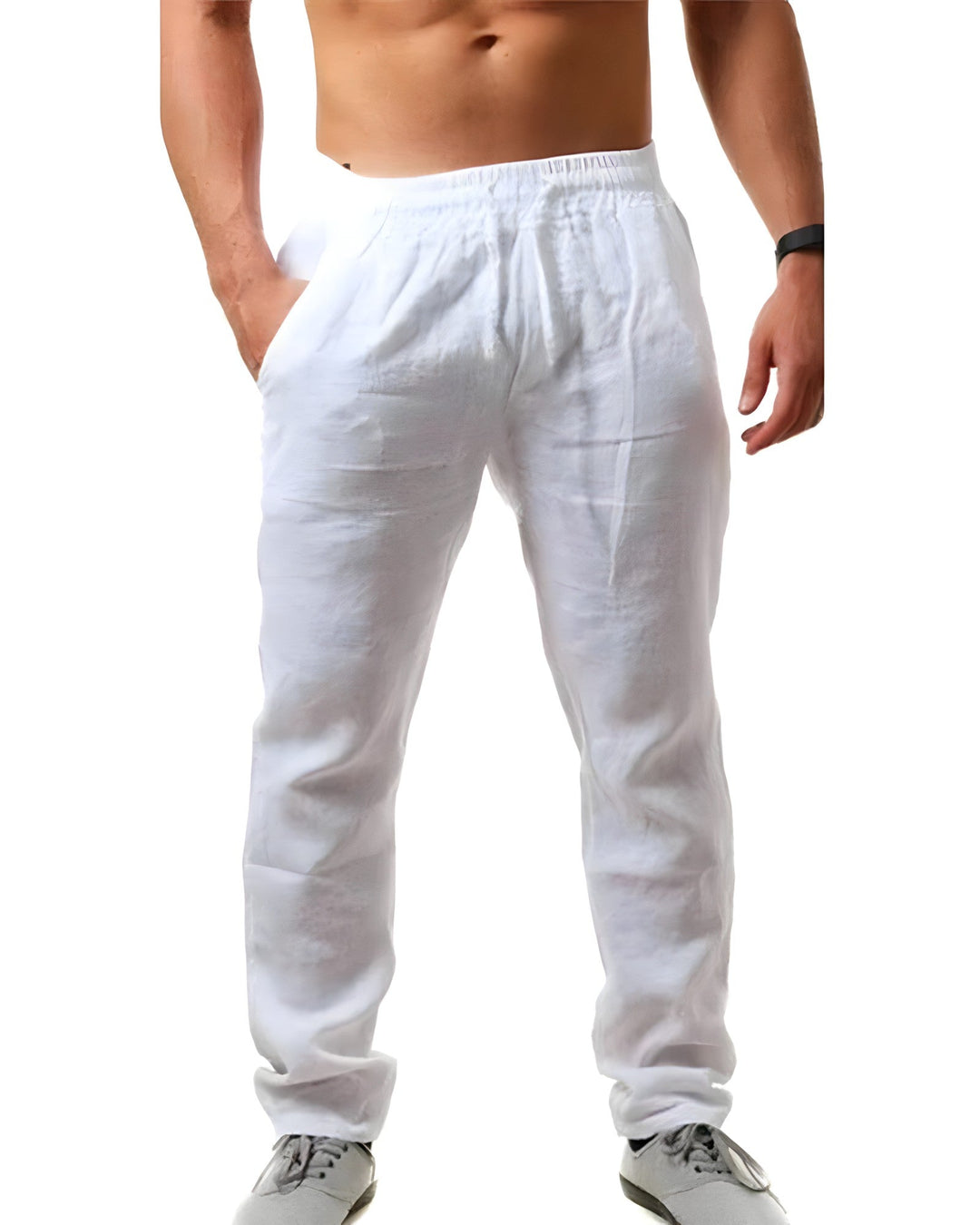 Drune | Lässig Leinenhose