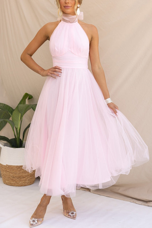 Drune | Kleid mit Langer Röcke Design