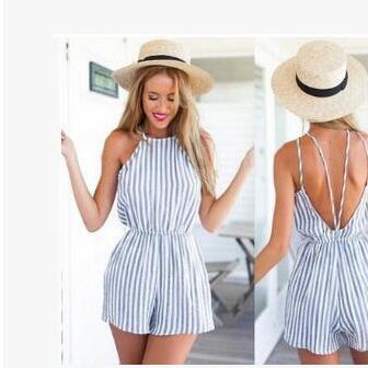 Damen Jumpsuit mit fließendem Design und modischem Rückenausschnitt Drune