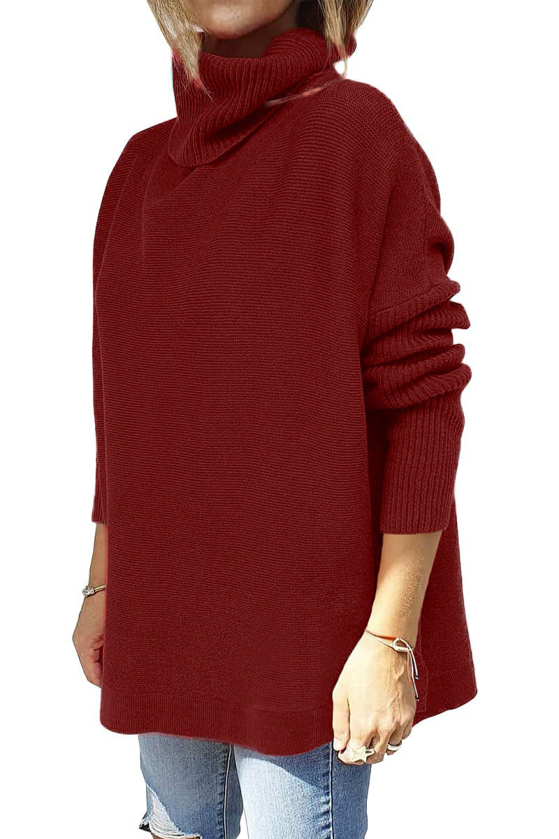 Drune | Strickpullover-Tunika mit langen Ärmeln