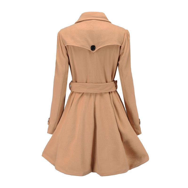 Damen Trenchcoat mit eleganter taillierter Passform Drune