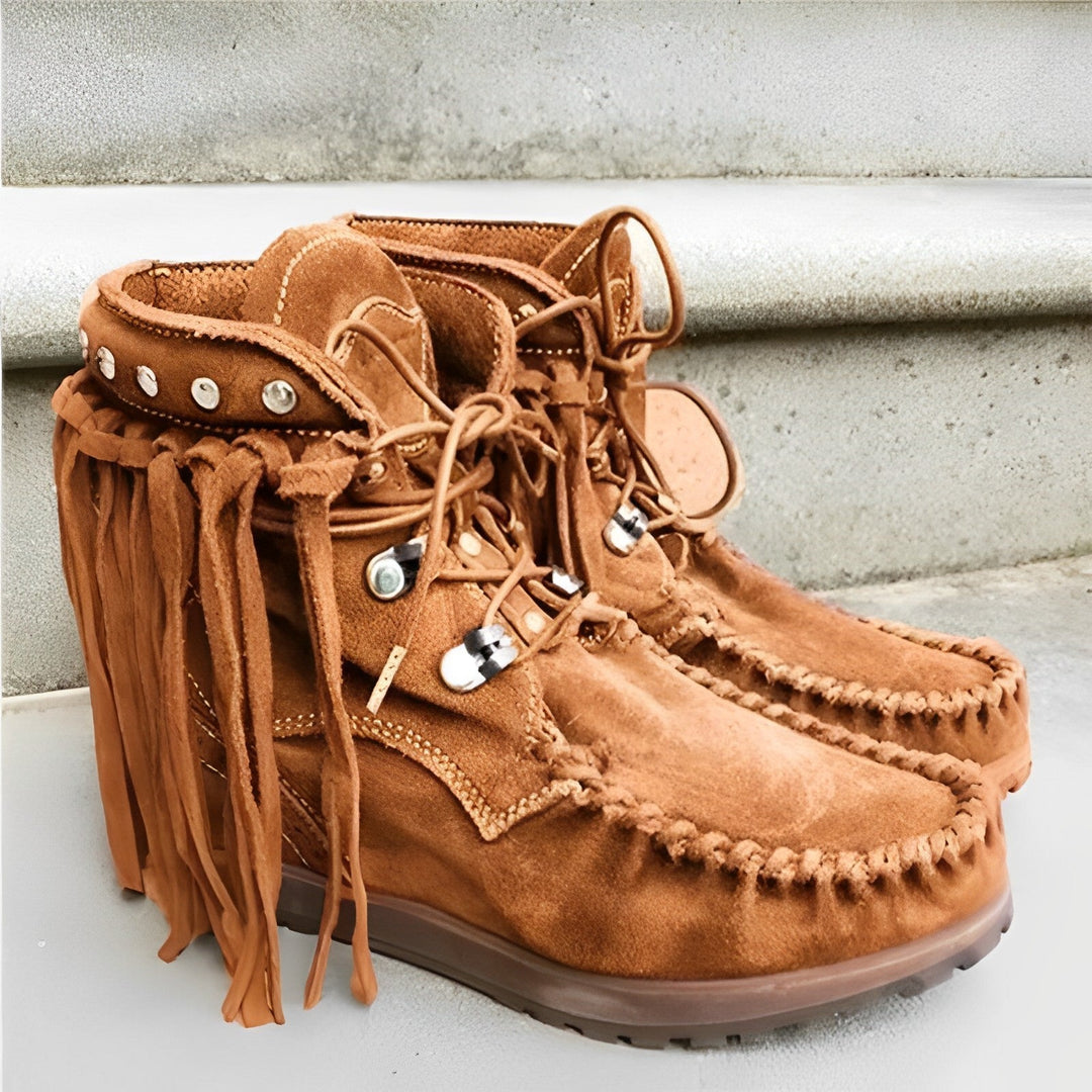 Drune | Leichte Wildlederstiefel mit Rutschfester Sohle für Komfort