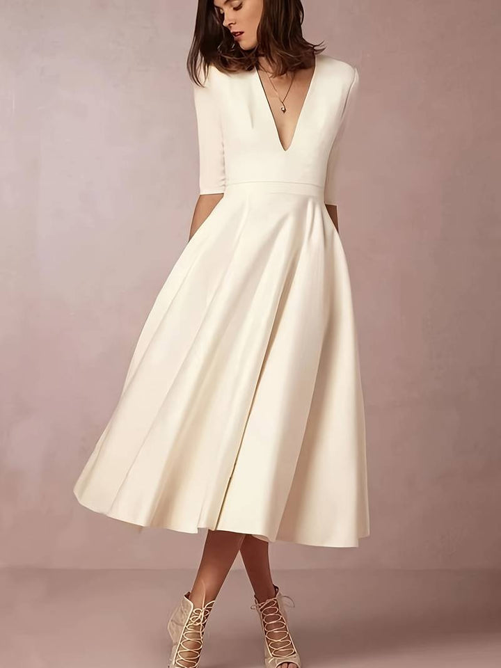 Drune | Retro 60Er Jahre A-Linien Swingkleid