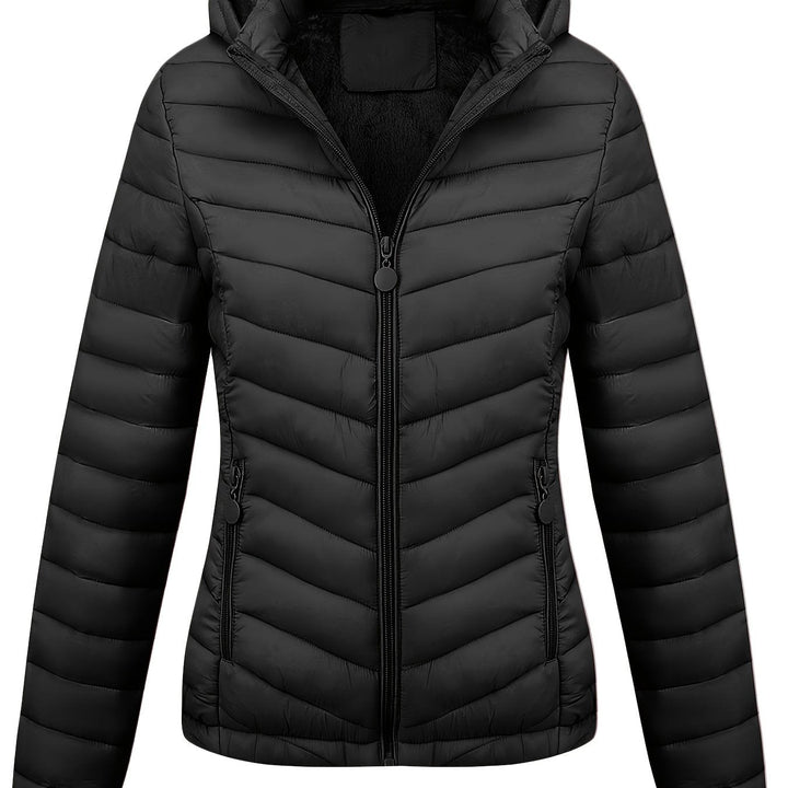 Drune | Kapuzenjacke mit Reißverschluss und schrägen Taschen