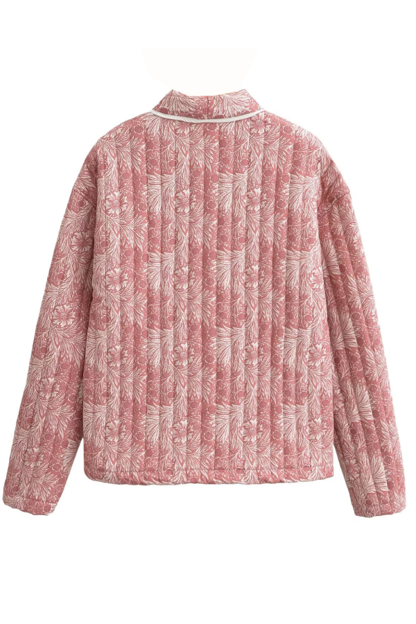 Drune | Fashion Vielseitiger Bedruckter Cardigan Langarm Baumwolljacke