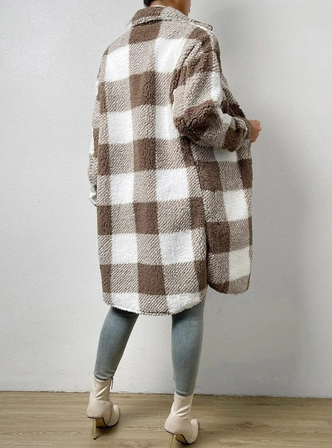 Drune | Winterjacke aus Teddyfell