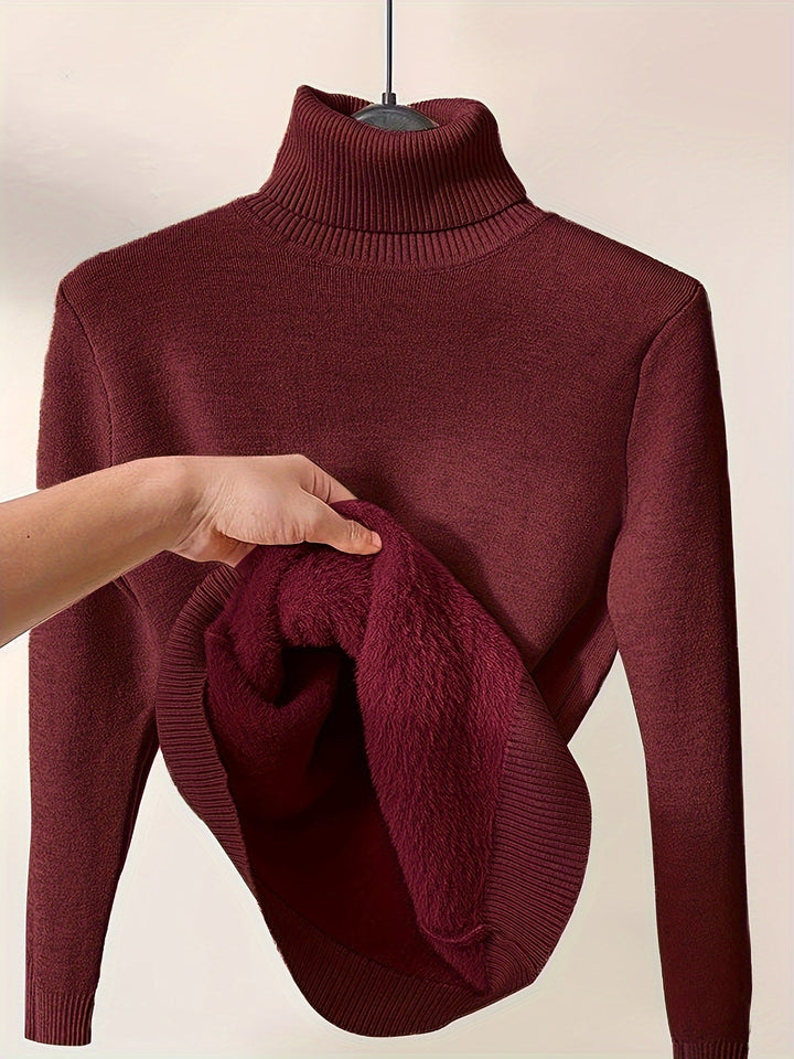 Drune | Weicher Rollkragenpullover für Kalte Tage
